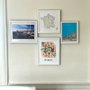 France gallery wall!